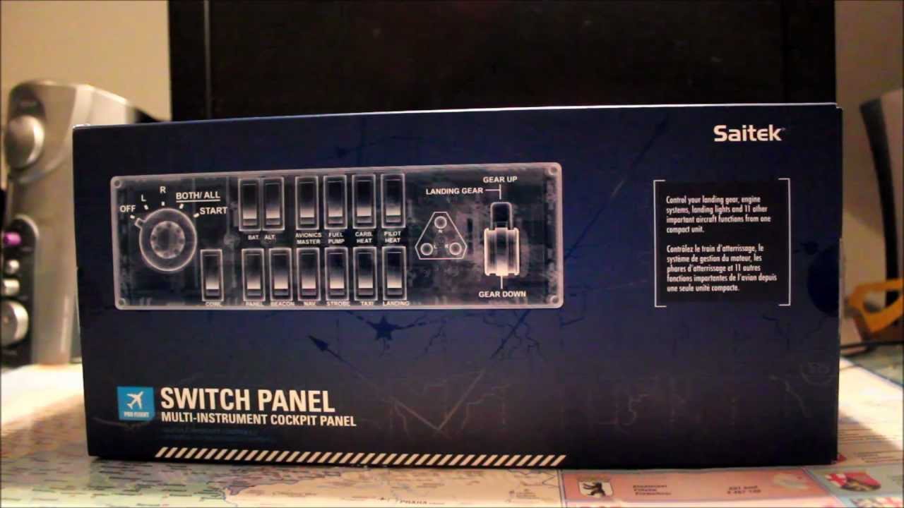 saitek switch panel